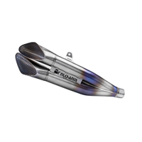 NlkHanm Titanium Honeycomb Forged Motorcycle Exhaust Kit slip on Line for Kawasaki ZX-4R ZX4R Zx4rr ZX25R Zx25rr