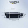 Universal Modified SC Escape Muffler with DB Killer for Ninja R1 R6 GSX250 GSX250R New Carbon Steel Motorcycle Exhaust System
