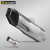 BM ADV R1300GS R1300 GS Motorcycle Exhaust Mid Section New Carbon Slip-On Modified Muffler with Middle Pipe Connection