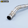 FOR Yama Y15 Y15ZR EXCITER150 Stainless Steel Slip-On Motorcycle Exhaust System Carbon Front Pipe Muffler Middle Link Connect