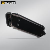 Motorcycle Exhaust Stainless Steel Yoshimura Muffler Escape Tail Pipe with DB Killer for NINJA400 800NK CB400F FZ6 R1 GSX1300