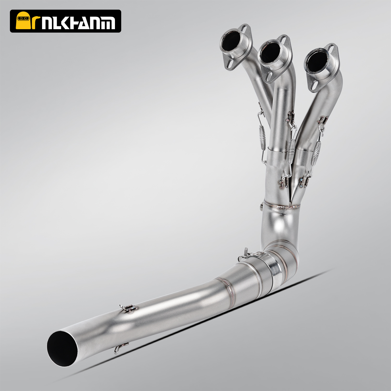 Full Motorcycle Systems Exhaust Escape Front Link Pipe MT09 XSR900 Yoshimura Race AT2 Stainless W/ Stainless Muffler 2021-2024