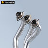 YAMA MT-09 Full Set Motorcycle Moto Exhaust Pipe with Front Engine Link Pipe Steel Muffler for FZ09 MT09 2014-2020 Box Packed