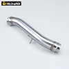 Super Duke 1290 GT 1290 2014-2016 Motorcycle Exhaust System Slip-On Mid Pipe Decat Eliminator Muffler Stainless Steel Carbon