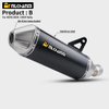 KOVE 800X Motorcycle Exhaust System with Stainless Steel AK Escape Muffler & DB Killer 51mm Adapter New Condition Boxed