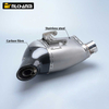 2023 QJ800GS-G SRK800RR Motorcycle Exhaust System Full Section Bottom AK with Steel and Carbon Fiber New Condition