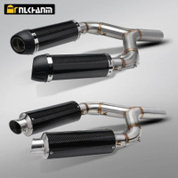 exhaust muffler with silencer