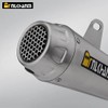 GSX250R Motorcycle Exhaust System Modification New Arrow Tail Escape Muffler with Carbon Fiber Insulation Board
