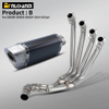 Stainless Steel Full Section Motorcycle Exhaust System for CBR650/CB650F/CR650R 2014-2023 Used Condition CBR650F Mufflers