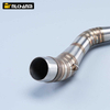 Yama Aerox155 NVX155 NVX125 Aerox 155 NVX 155 125 Motorcycle Exhaust Escape New 51MM Steel Muffler Modified Front Link Pipe