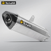 NlkHanm Full Titanium Alloy Motorcycle Exhaust System Complete Modification Suzuki Hayabusa GSX1300 GSX1300R Carbon Mufflers Box