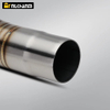 New Stainless Steel Slip-On Exhaust for Kawasaki Ninja ZX6R 636 2004-2008 Modified Mid-Link Pipe for Motorcycles