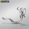 For Yama MT-09 FZ-09 Header 2021-2023 Titanium Alloy Motorcycle Exhaust System Slip on A1 Link Pipe MT09 Exhaust FZ09 MUFFLER