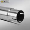 GAOKIN GK500 New Motorcycle Exhaust System Modification with Mid Pipe and Arrow Muffler