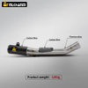 Kawasa ZX10R 2020-2025 Exhaust System Modification Full Titanium Alloy SC CR-T Mufflers Titanium Alloy Material