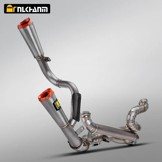 AR Racing Muffler for Superduke 1290/1390 Motorcycles Full Titanium Alloy Exhaust System Modification Condition New