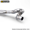 2017-2021 Kawasaki Z650 Ninja 650 Titanium Alloy Header Pipe 51mm Motorcycles Exhaust System