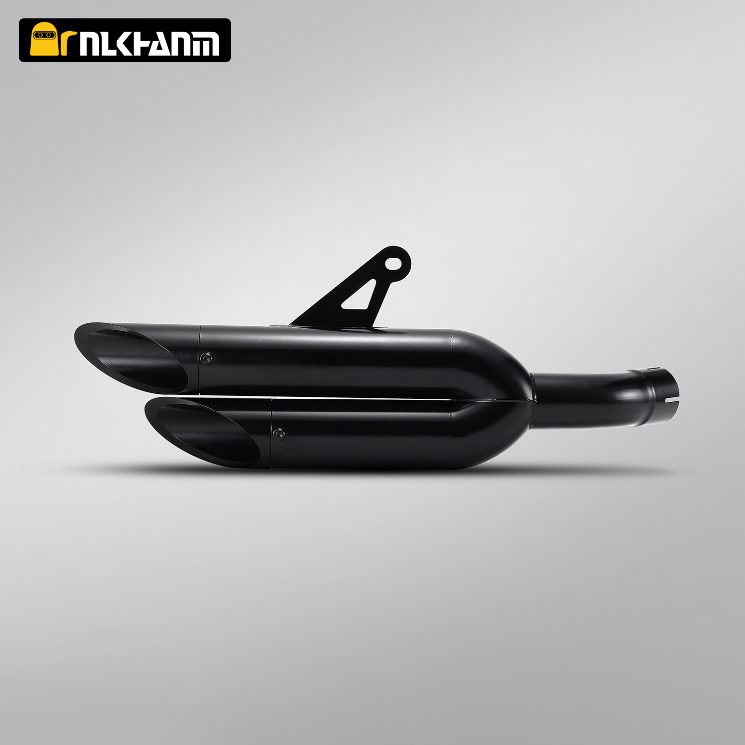 High Performance Stainless Steel Zard Double Hole Racing Exhaust Muffler New Condition Inline Slip for Zx4r and Zx4rr