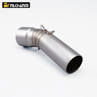 New for F650GS F700GS F800GS F800R F800GT 2009-2016 Slip-On Exhaust Pipe Motorcycle Mid-Middle Link Pipe Condition New