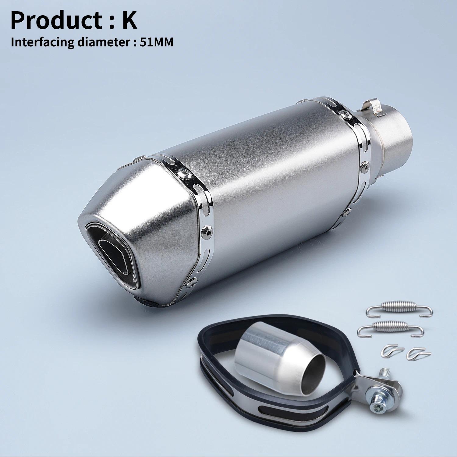 motorcycle shorty exhaust silencer muffler