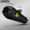 51mm Stainless Steel Carbon Fiber Motorcycle Exhaust System Modified Arrow Slip Escape Muffler for ZX4R ZX6R CBR650R R6
