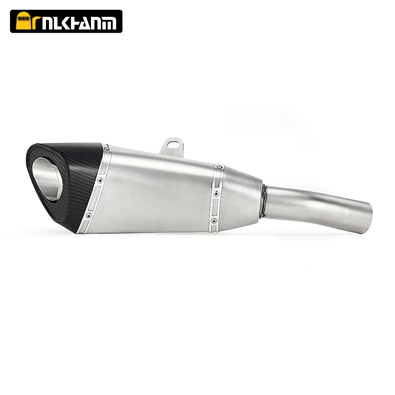 Motorcycle exhaust system modification mid link Yoshimura R11 for Kawasak ZX-6R