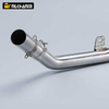 Hond CRF1100L CRF1100 Africa Twin Motorcycle Exhaust Slip Modified Front Middle Link Pipe Stainless Steel 51 Original Interface