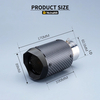 60mm Exhaust Pipe Muffler