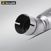 exhaust muffler with silencer