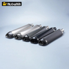 Universal 51mm Carbon Fiber Exhaust Muffler Moto Z750 R25 CB650F S1000R Cb750 NINJA650 RS660 675SR 500SR Stainless Steel Steel