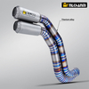 S1000RR NlkHanm Motorcycle Exhaust System Modification Full Section with Titanium Alloy for S1000RR 2019-2024