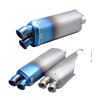 Universal 51mm Steel Motorcycle Exhaust Muffler 