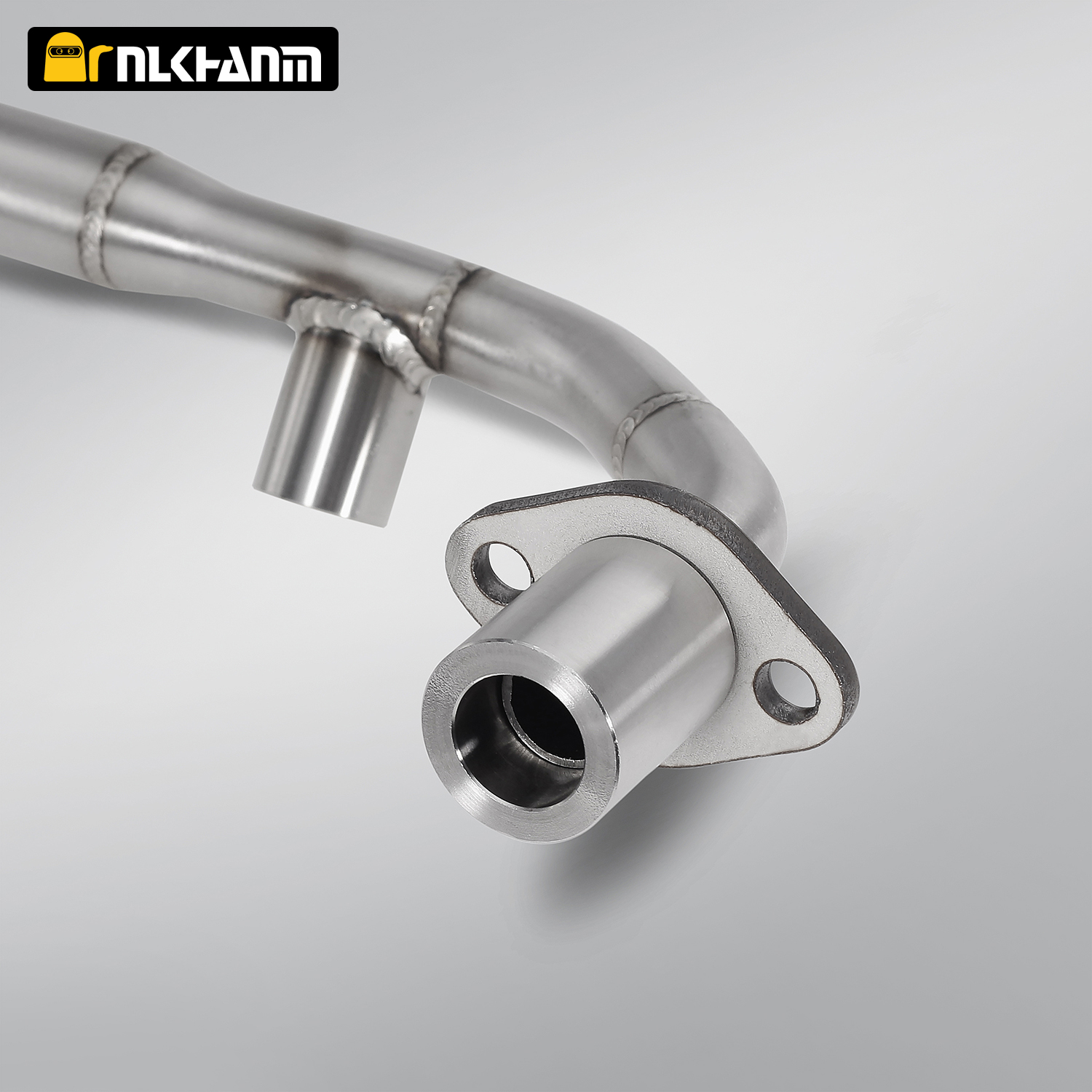 Full Exhaust System Motorcycle Exhaust Muffler Modified Pipe Connection Middle Tube Link a for Vespa 150 Sprint Primavera