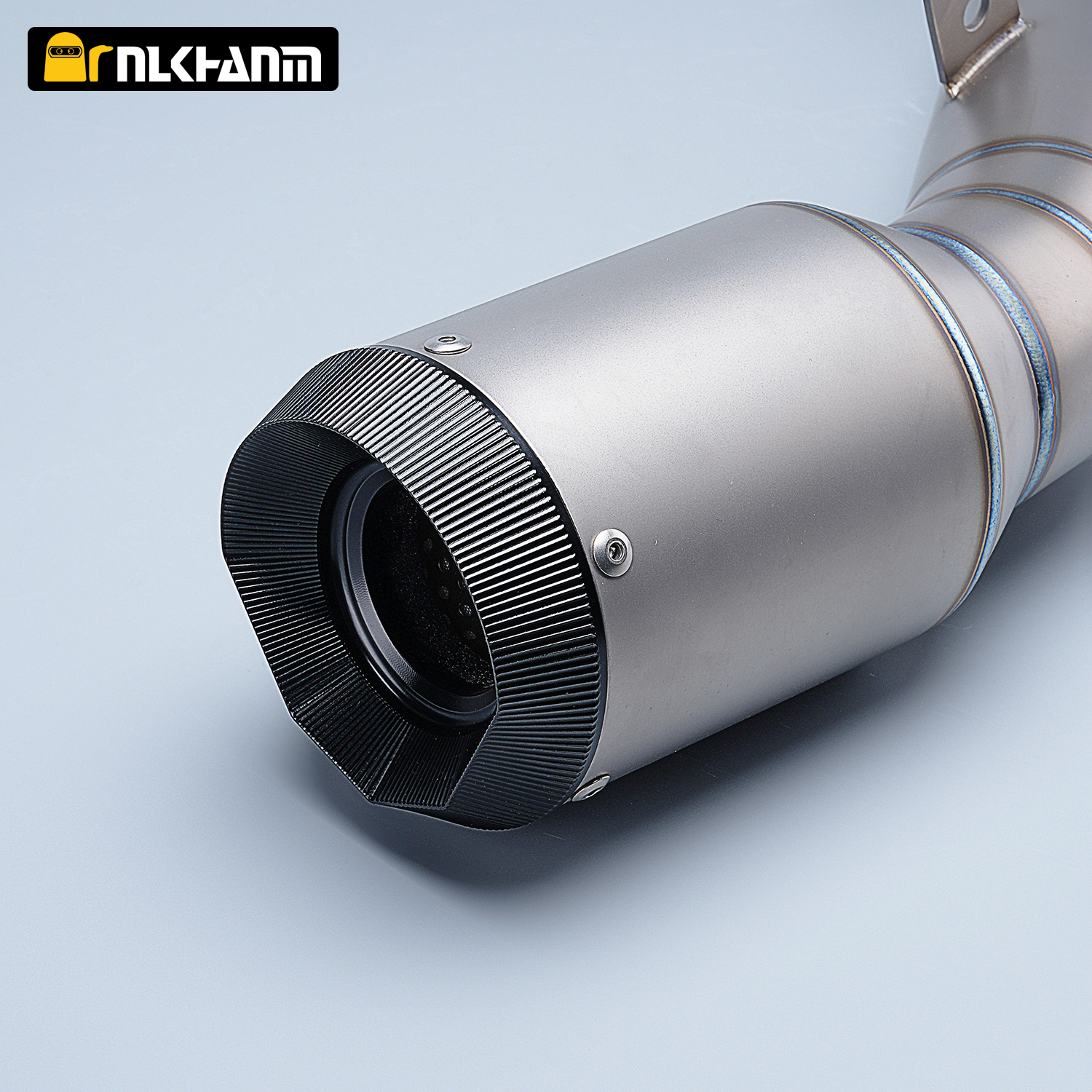 High Quality Custom Racing Performance Motorcycle Exhaust Muffler Original Location ZX6R 636 2009-2019 Made Carbon Stainless