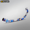 Yama Y15ZR NlkHanm Titanium Alloy Full Section Exhaust System New Condition Motorcycle Muffler Modification