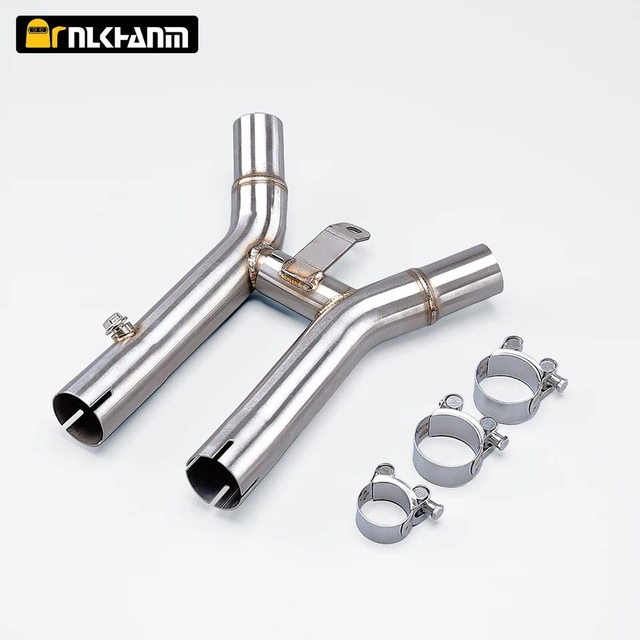 HAYABUSA GSXR1300 Stainless Steel Muffler Exhaust Mid Link Pipe Carbon New Suzu GSX1300R for 2008-2020 GSX 1300R Motorcycles