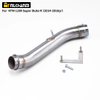 Super Duke 1290 GT 1290 2014-2016 Motorcycle Exhaust System Slip-On Mid Pipe Decat Eliminator Muffler Stainless Steel Carbon