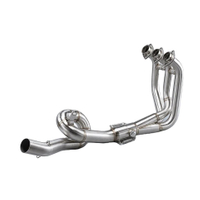51MM Modified Stainless Steel Exhaust Pipe Front Full System Yama MT09 FZ-09 XSR900 2014-2020 Motorcycle Muffler