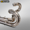 For TRIUMPH Scrambler 1200 XC XE 2019-2023 Titanium Alloy Motorcycle Exhaust Escape Systems New Front Link Pipe Connect Original