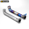 Duke 690 Mid Pipe New Slip-On Exhaust Pipe Connect for KTM DUKE690 2012-2017 Compatible with 2013 2014 2015 2016 2017 Models