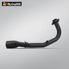 SC Racing Escape Muffler with Full Link Pipe for VICTORIA150 VICTORIA300 New Steel Motorcycle Exhaust System Modification