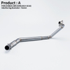 New Condition Stainless Steel Motorcycle Exhaust Muffler Front Link Pipe Compatible for Honda Motorcycle Exhaust System
