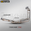 For S1000RR 2019-2025 & S1000R 2021-25 Stainless Steel Motorcycle Exhaust Modification 60mm Header Pipe New Condition