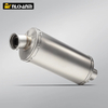 universal motorcycle exhaust pipe muffler silencer chrome