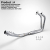 2017-2022 Ninja400 Z400 Titanium Alloy Full Motorcycle Racing Line Exhaust System 51mm Position Pipe Link Pipe New Condition