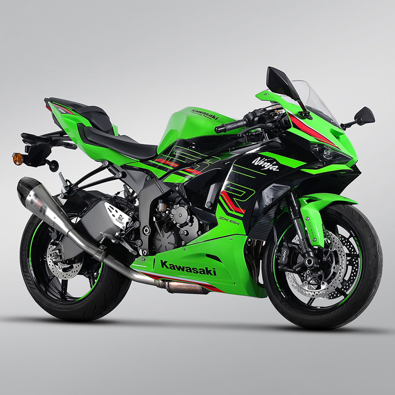 Yoshimura R55 Stainless Steel Motorcycle Exhaust System Modification New Mid Link for Kawasaki ZX-6R
