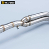 YZF R25 R3 MT25 MT03 2021-2024 Full Exhaust System Slip-On Middle Pipe Muffler for YAMA YZF MT03 R25 R3