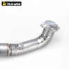 Moto Bike Exhaust System for Duke 690 Titanium Front Link Pipe Escape Elbow Header Steel Connect Stock 2012-2018 Models New