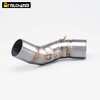 Kawasa Z900 RS 2017-2022 Stainless Steel Slip on Carbon Motorcycle Exhaust Mid Link Muffler 51mm New Condition