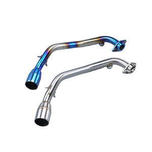 Yama SMAX155 FORCE155 Motorcycle Exhaust Header Tube 51mm Interface Front Link Pipe Escape Stainless Steel New Condition Boxed